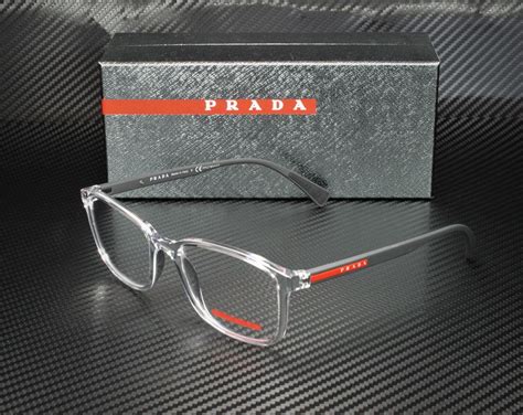 prada clear frame|eyeglass frames prada.